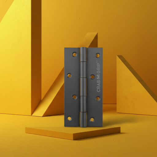 SS Butt Hinges (Matt Black)