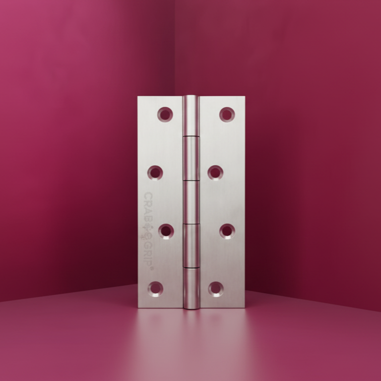 SS Butt Hinges (Matt Silver)